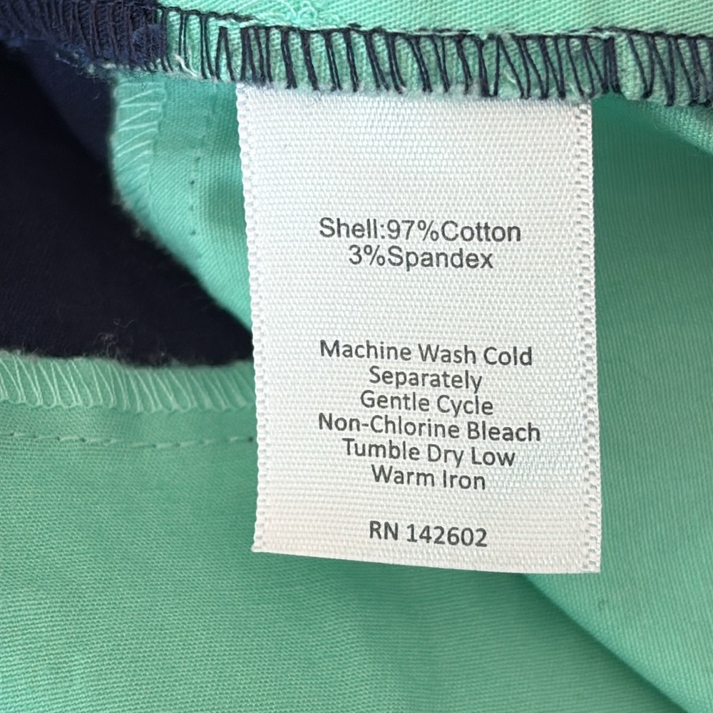 Sail to Sable Shake It All Shift Dress in Cabbage/Navy Stripes Preppy Size XL - Picture 4 of 9